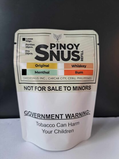 PinoySnus Menthol Loose Refill