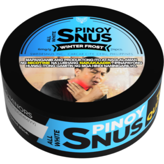 PinoySnus All White Winter Frost